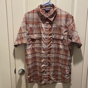 Patagonia Worn Wear Plaid Snap Button Shirt